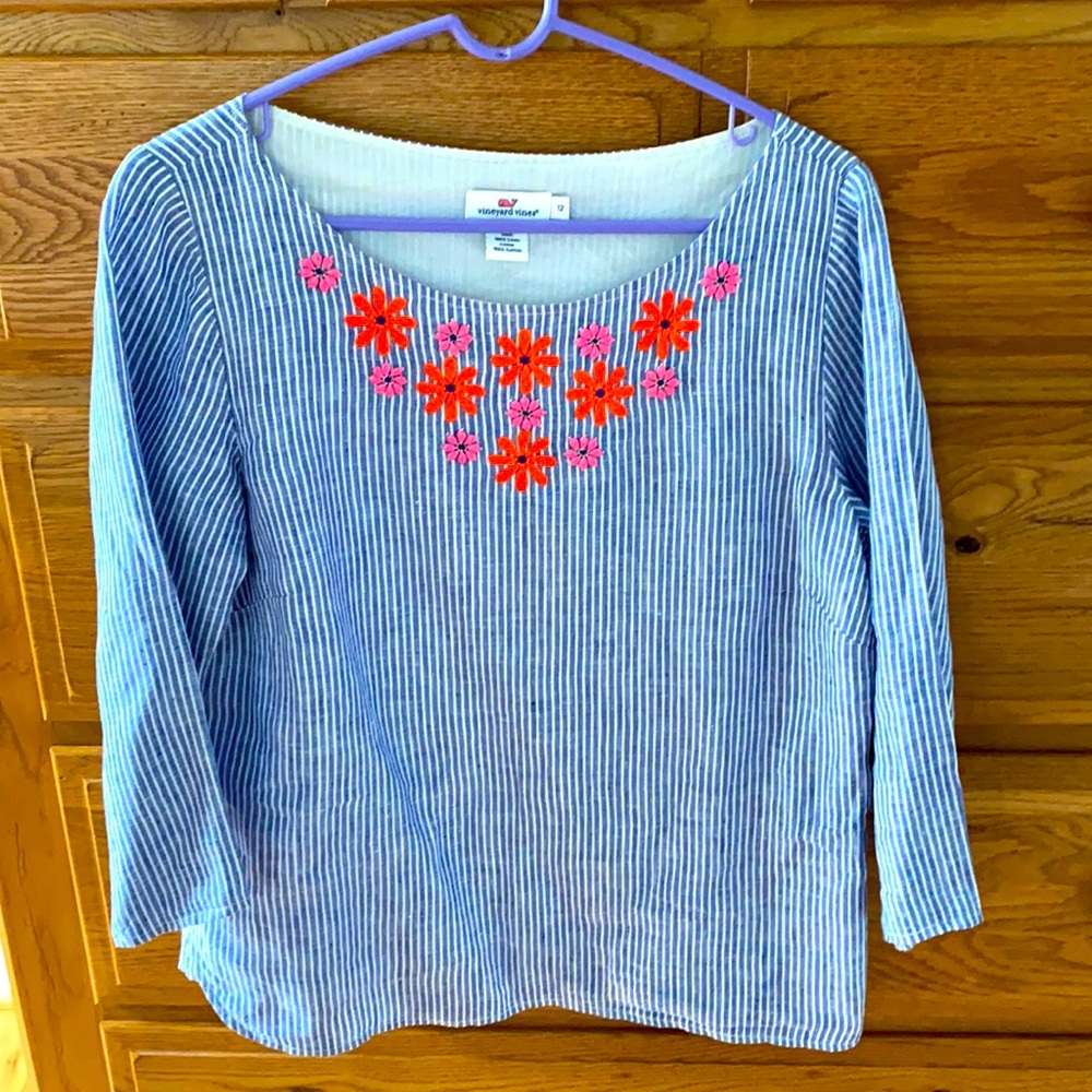 Vineyard Vines Linen Top